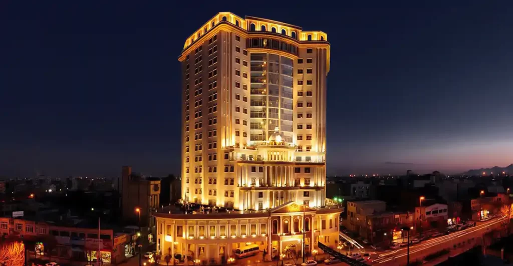 لیست هتل های مشهد
